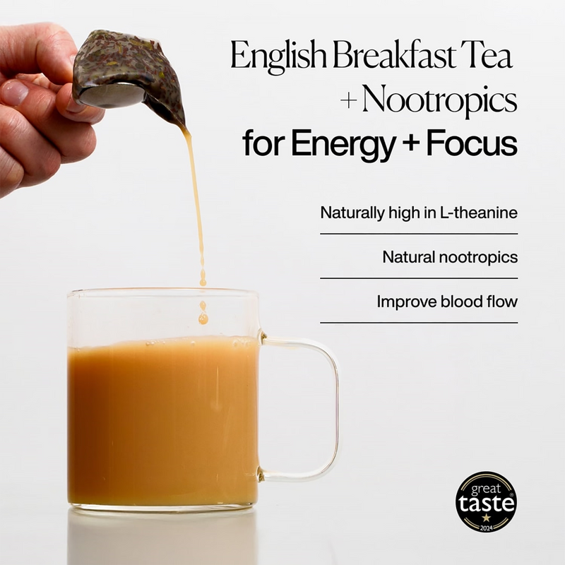 Mission English Breakfast Tea Ginkgo Biloba Gotu Kola 15 bags, UK version