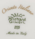 GINORI 1735 Oriente Italiano Rubrum coffee cup, UK version