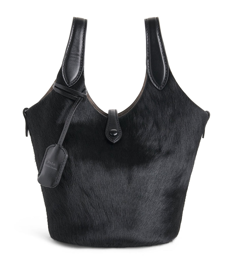 Polo Ralph Lauren small haircalf cross-body bag, imported from the UK