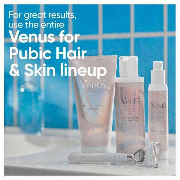 Venus For Pubic Hair, Skin-Smoothing Exfoliant 177ml GOODS Boots