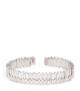 Harrods Suzanne Kalan White Gold and Diamond Golden Bangle- Buy online at McGrocer