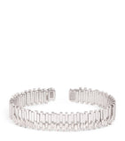 Suzanne Kalan white gold diamond bangle 15.5cm (British brand)