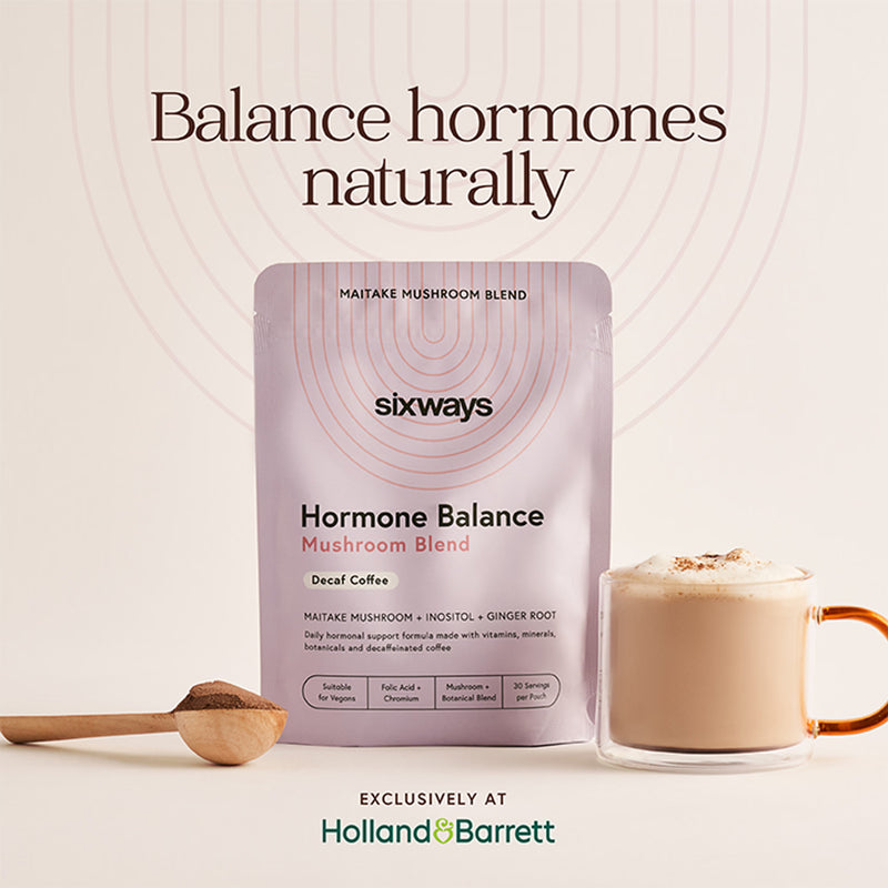 Hormone Balance Decaffeinated Coffee Mushroom Blend with Myo-Inositol and Maca 150g