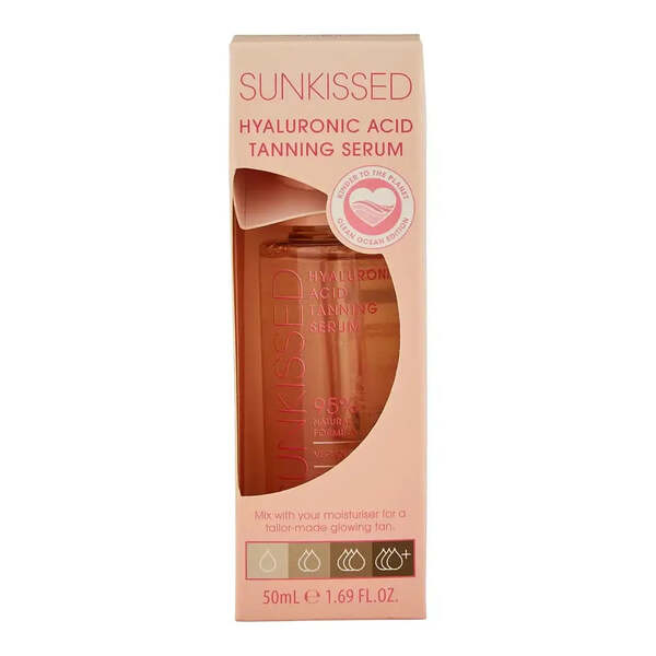 Sunkissed Ocean Hyaluronic Acid Tanning Serum 50ml (British brand)