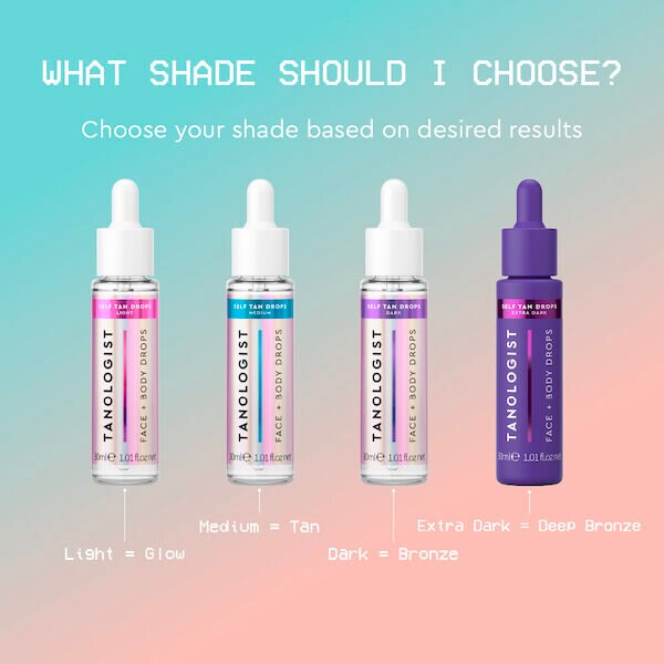 Tanologist Self Tan Drops Light GOODS Superdrug