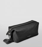 Aspinal of London leather reporter wash bag - British product