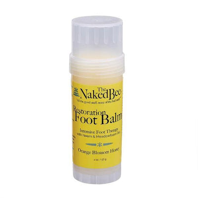 Superdrug The Naked Bee Restoration Foot Balm Orange Blossom Honey 57g- Buy online at McGrocer