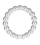 Christofle Perles napkin rings set of 2 silver-plated (British brand)