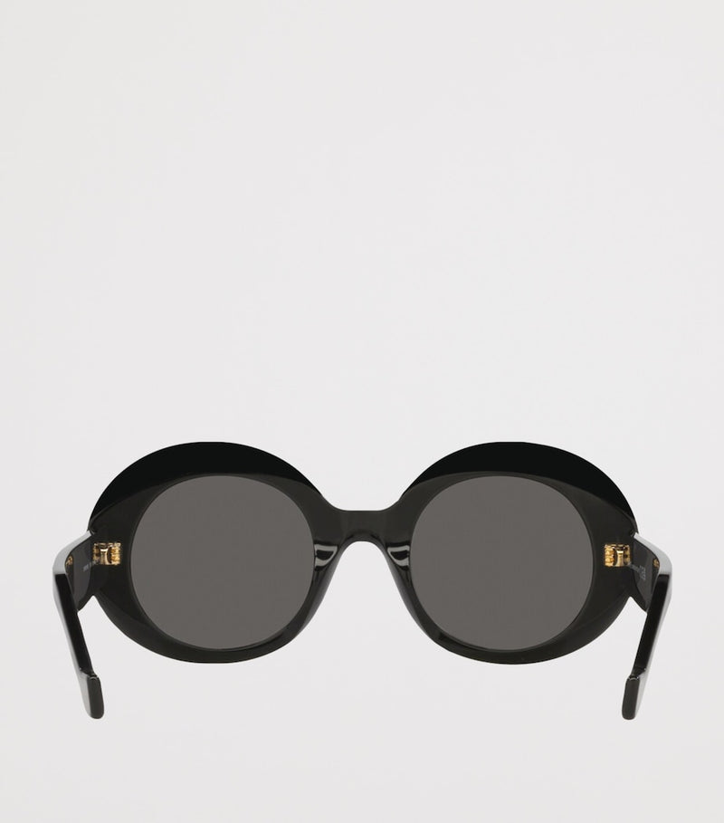 LOEWE oversized round sunglasses Anagram (British brand)