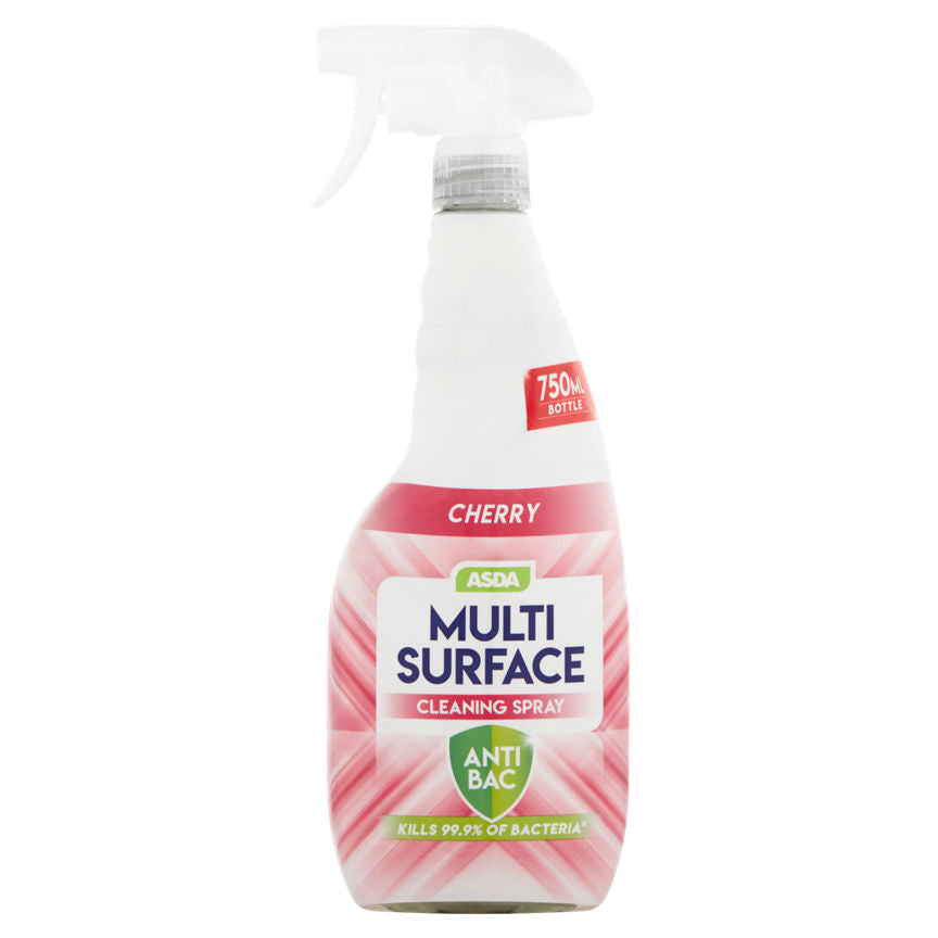 ASDA Cherry Multi Surface Cleaning Spray Accessories & Cleaning ASDA   