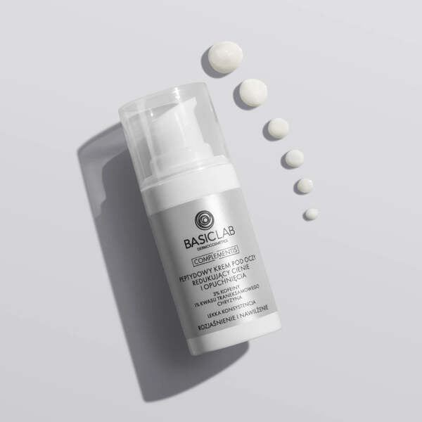 BasicLab Light Peptide Eye Cream 15ml - British product
