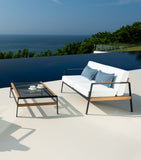 Indian Ocean California 2-seater outdoor sofa, UK version