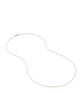 Harrods Monica Vinader Yellow Gold Chain Necklace- Buy online at McGrocer