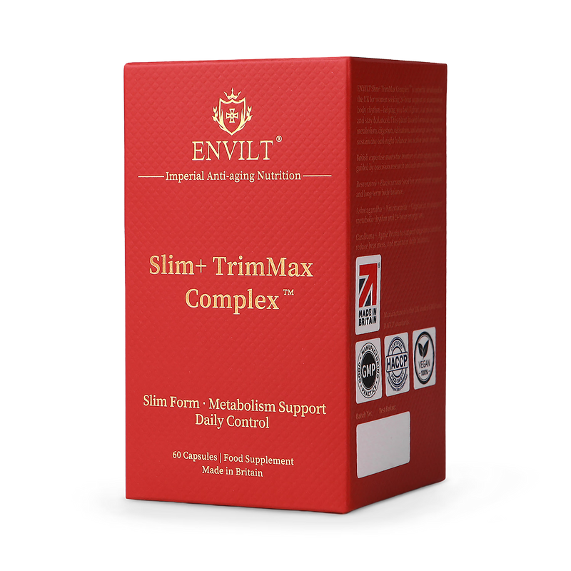 Envilt Slim+ TrimMax Complex supplement 60 capsules, imported from the UK