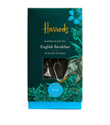 Harrods English Breakfast Tea Blend with Assam, Ceylon, Darjeeling, and Kenyan – 20 Tea Bags- Buy online at McGrocer