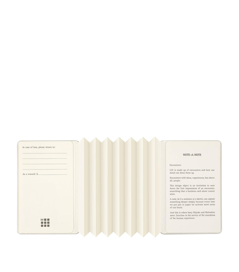 Moleskine x Miyake Design Studio business card holder, imported from the UK