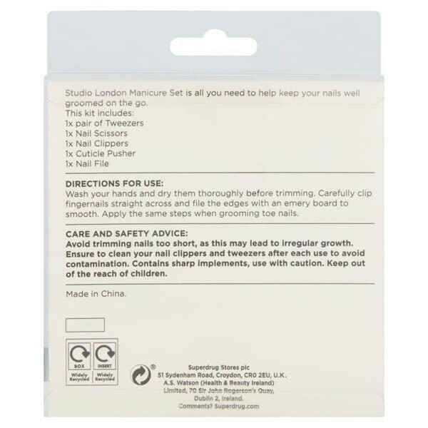 Studio London Manicure Set GOODS Superdrug