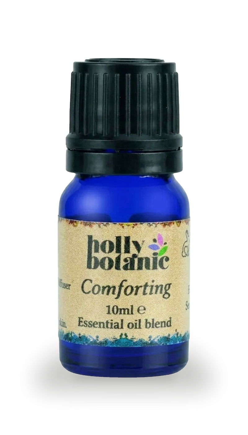 Holly Botanic Comforting essential oil blend 10ml, imported from the UK