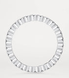 Graff white gold diamond eternity ring (British brand)