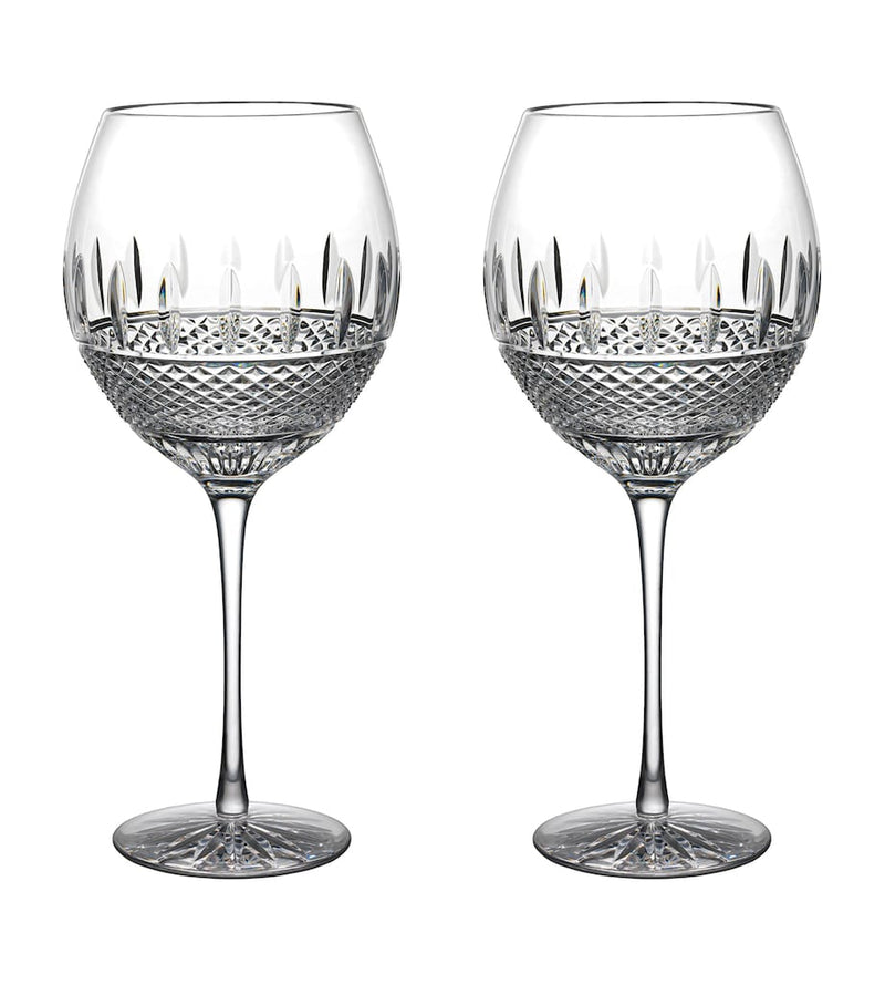 Waterford Irish Lace red wine glasses 575ml (British brand)