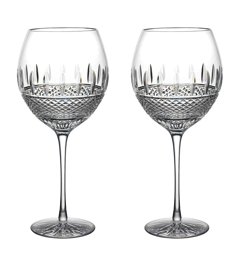 Waterford Irish Lace red wine glasses 575ml (British brand)