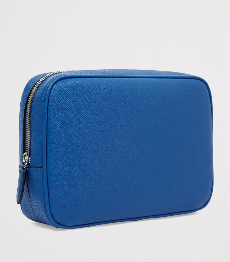 Smythson Panama leather tech organiser pouch (British brand)