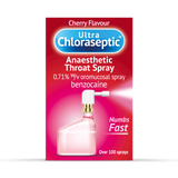 Holland & Barrett Ultra Chloraseptic Cherry Anaesthetic Throat Spray 15ml- Buy online at McGrocer