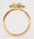 Jennifer Meyer yellow gold tourmaline flower ring, UK version
