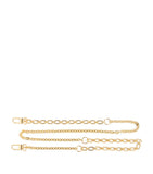 Maje gold-tone chain shoulder strap 120cm - British product