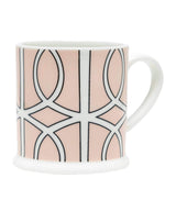 Harrods Set of 2 Loop Espresso Cups in Fine Bone China, 6.5cm Height- Buy online at McGrocer