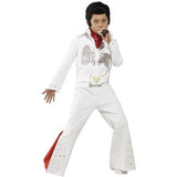 Superdrug Smiffys Elvis Costume, White Jumpsuit and Scarf- Buy online at McGrocer