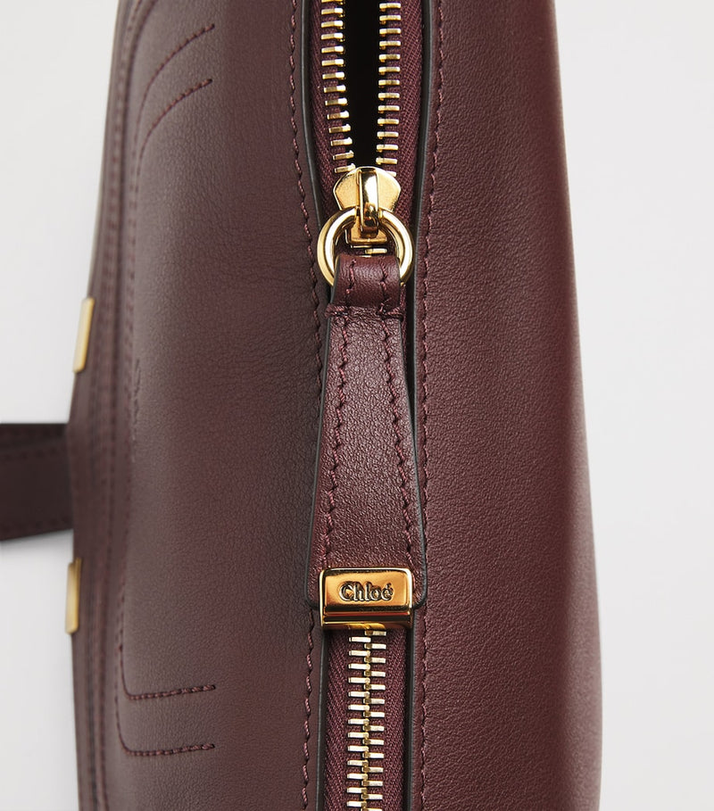 Chloé mini Marcie leather shoulder bag, UK version