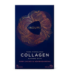INOUMI collagen blend with raw cacao and ashwagandha sachets, imported from the UK
