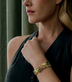 Boodles Great Vine Palace bracelet peridot garnet diamonds (British brand)