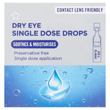 Superdrug Advanced Dry Eye Single Drops 20 x 0,35ml GOODS Superdrug
