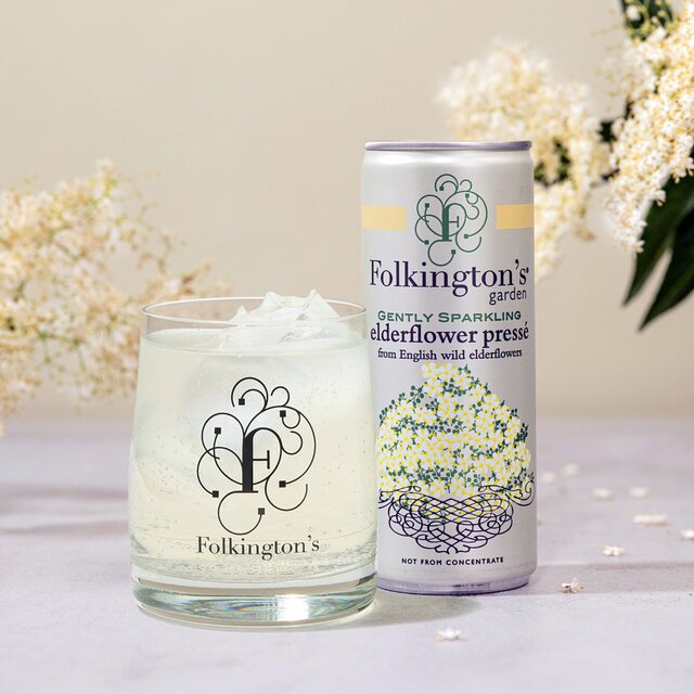 Folkington's Elderflower presse 250ml - McGrocer