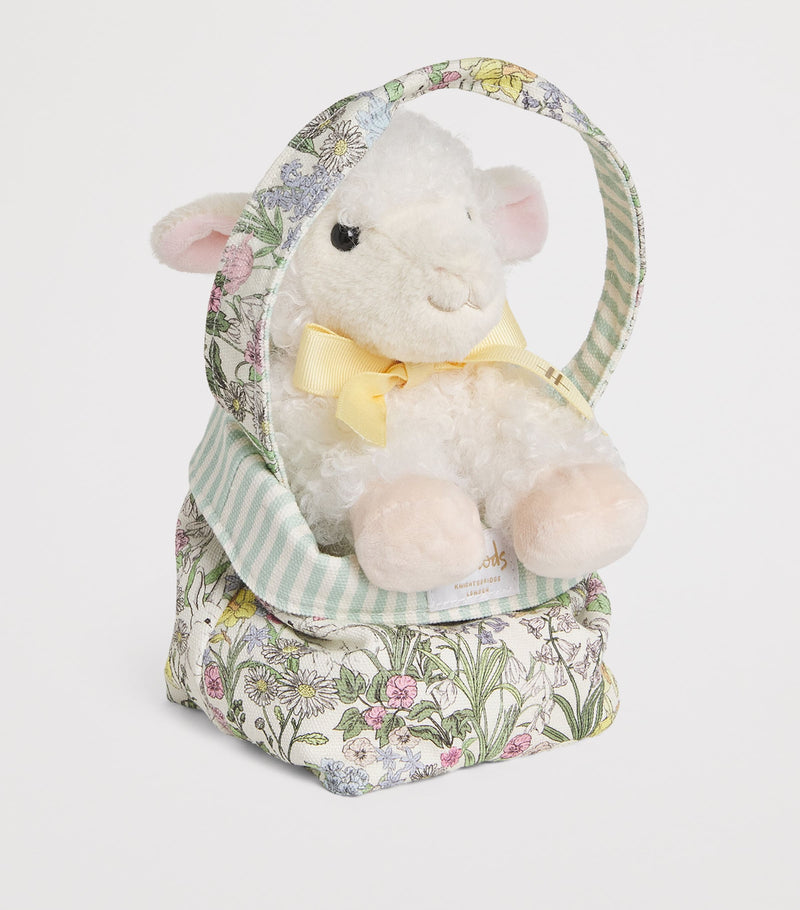 Harrods plush lamb in a bag 19cm, UK version