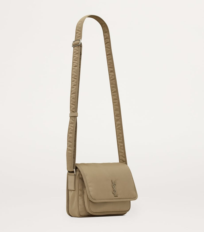 Saint Laurent Small Niki messenger bag in ECONYL nylon (British brand)