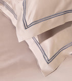 Peter Reed Oxford pillowcase with striped design, 50cm x 75cm, imported from the UK