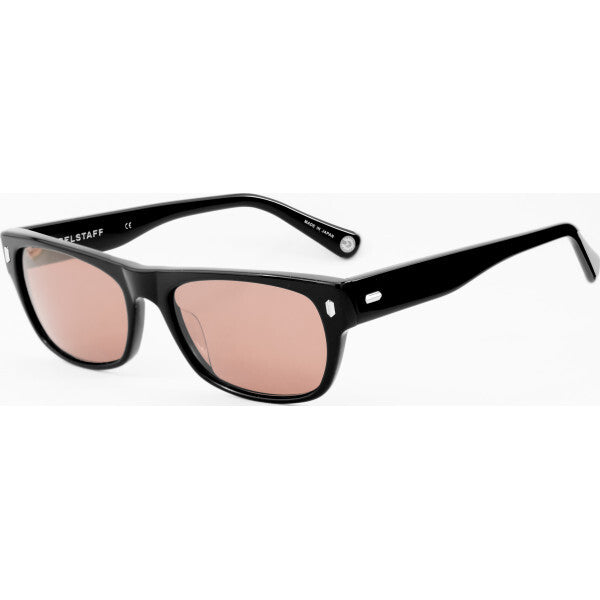 Belstaff HUDSON sunglasses black acetate 54mm - British product