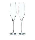 Waterford elegance optic Champagne flutes 300ml (British brand)