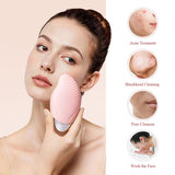 Livingandhome Electric Silicone Face Cleansing Brush