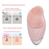 Livingandhome Electric Silicone Face Cleansing Brush