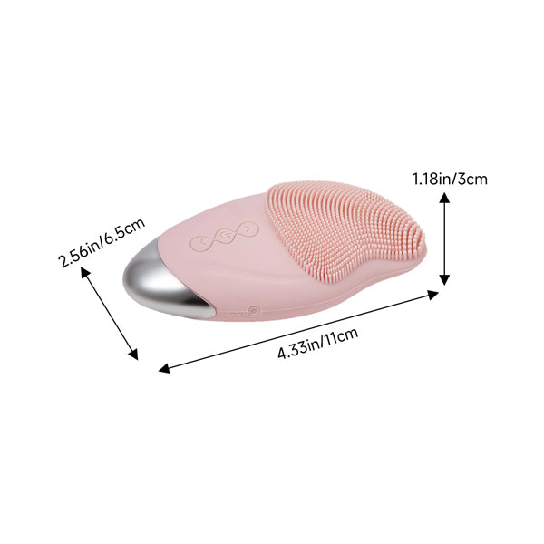 Livingandhome Electric Silicone Face Cleansing Brush