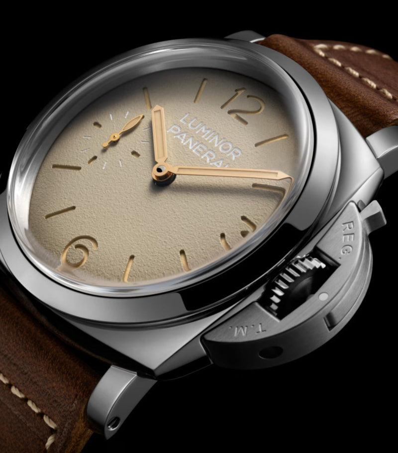 Panerai Luminor watch 47mm stainless steel, UK version