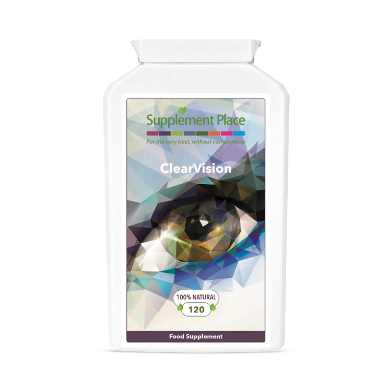 Supplement Place ClearVision eye supplement 240 capsules - British product