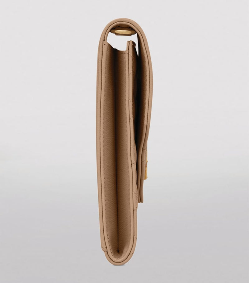 Saint Laurent quilted leather pouch (British brand)