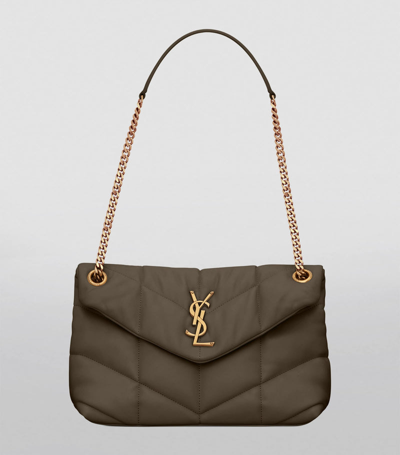 Saint Laurent Small Loulou Puffer shoulder bag, imported from the UK