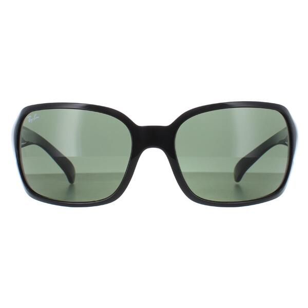 Ray-Ban 4068 black women's wrap sunglasses, imported from the UK