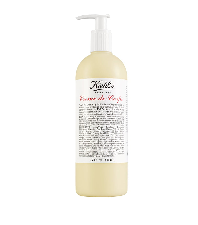 Kiehl's body cream with pump 500ml, UK version